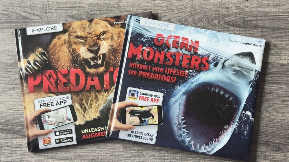 Reduced* 2 iExplore Augmented Reality Books Like New